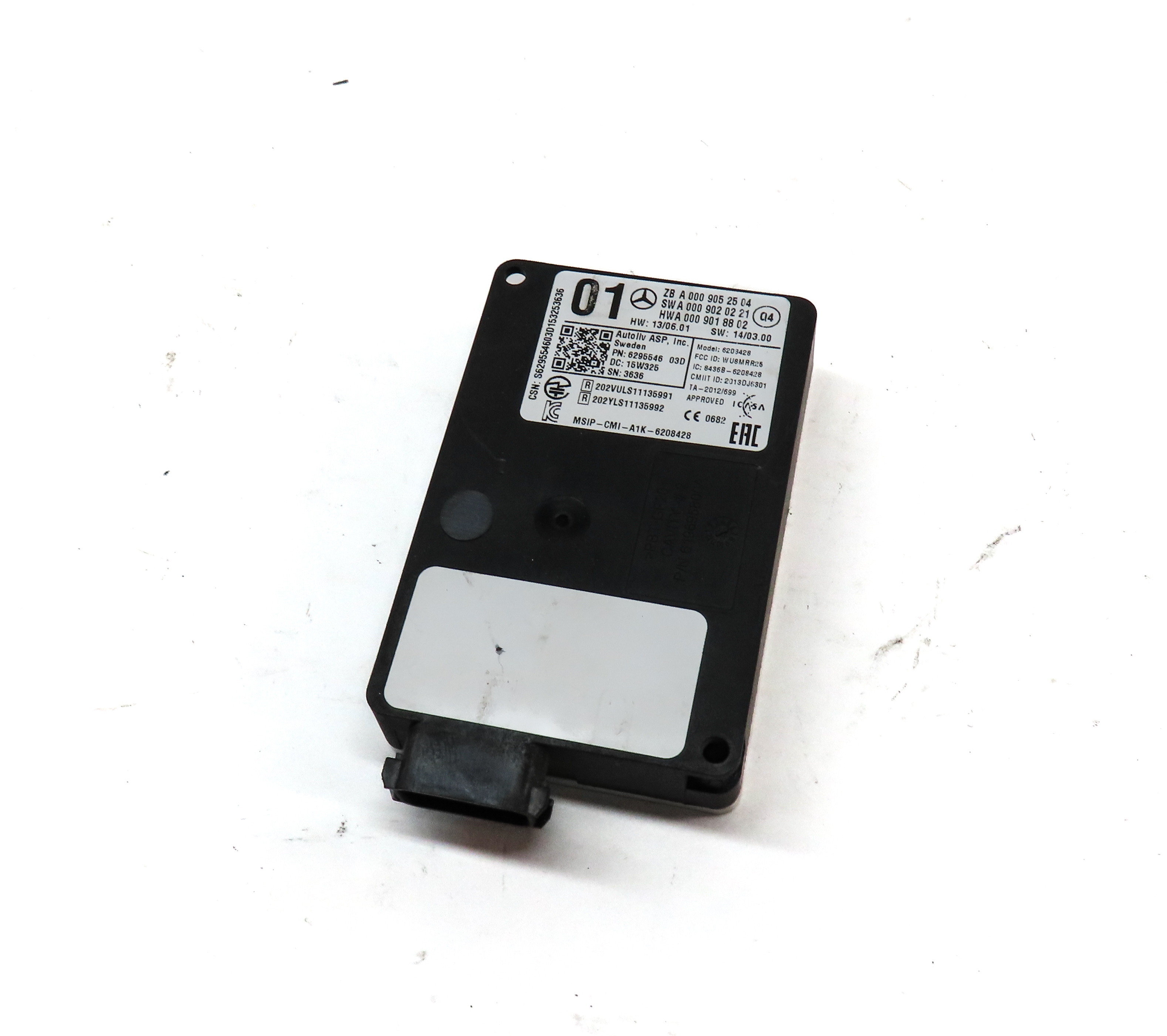 2014-2020 MERCEDES CLA250 CLA45 GLS CLS (C117 W166 W253) BLIND SPOT RADAR MODULE — exact item pictured